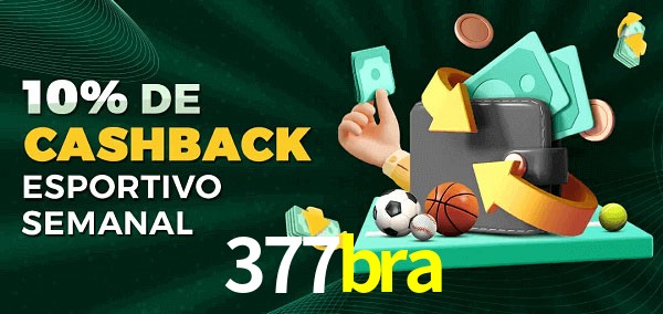 10% de bônus de cashback na 377bra